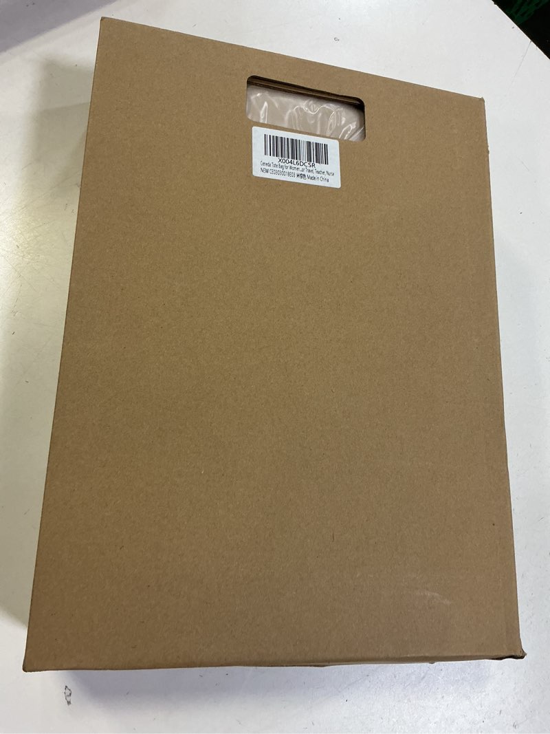 Condition photo showing New/Like New for Ceneda Tote Bag for Women With 40oz Cup Holder, Puffer Work Laptop Tote Bag With Zipper for Travel, Teacher, Nurse Beige