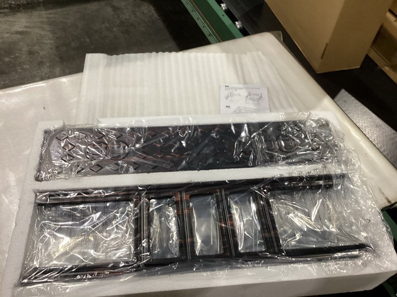 Condition photo showing New/Like New for Uniflasy Fire Pit Surround Tabletop for Solo Stove Bonfire and Ranger Wood Burning, Powder-Coated Steel Surround Tabletop, Large Space Fire Pit Stand, Outdoor Wood Burning Solo Stove Accessories 32" x 32" x 18"