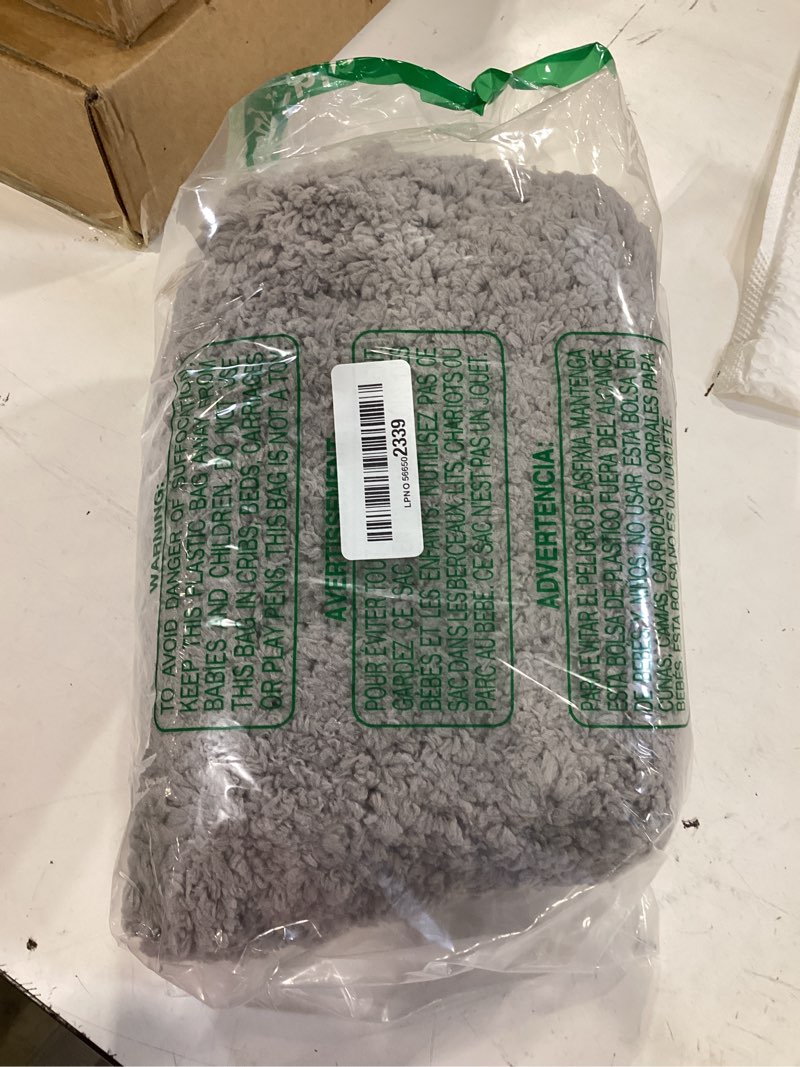 Condition photo showing As Is for microfiber elongated toilet seat cover 19.5"x 15" machine washable solid toilet lid cover adjustable rubber backing fits only 18-19.5"l x 14-16"w elongated toilet seat gray 19"lids