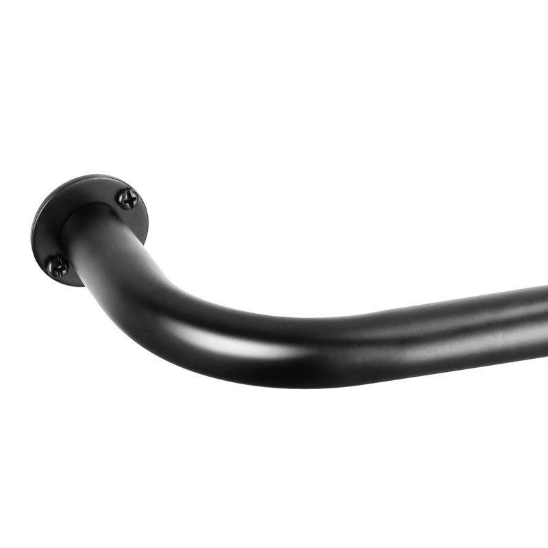 Aariel Adjustable 1" Single Curtain Rod