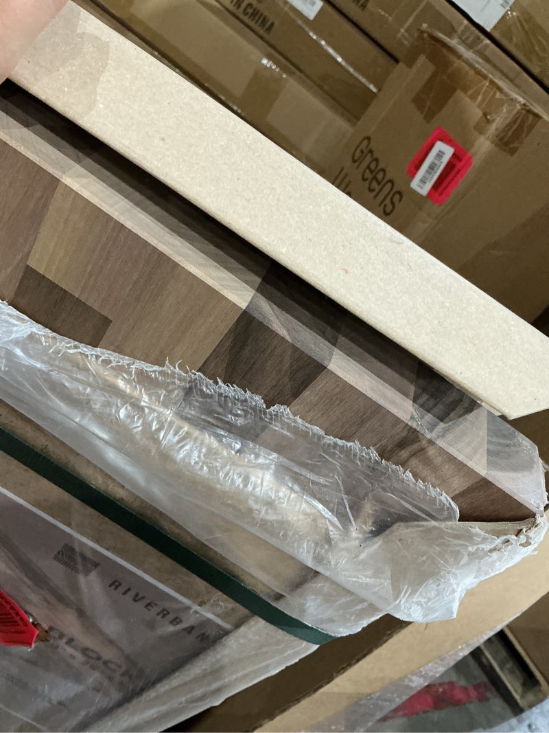 Condition photo showing New/Like New for 36''l x 25''w x 1.5''th acacia solid wood butcher block countertop, butcher block table top for diy washer dryer/island/kitchen countertop (unfinished) acacia wood - unfinished 36"l x 25"w