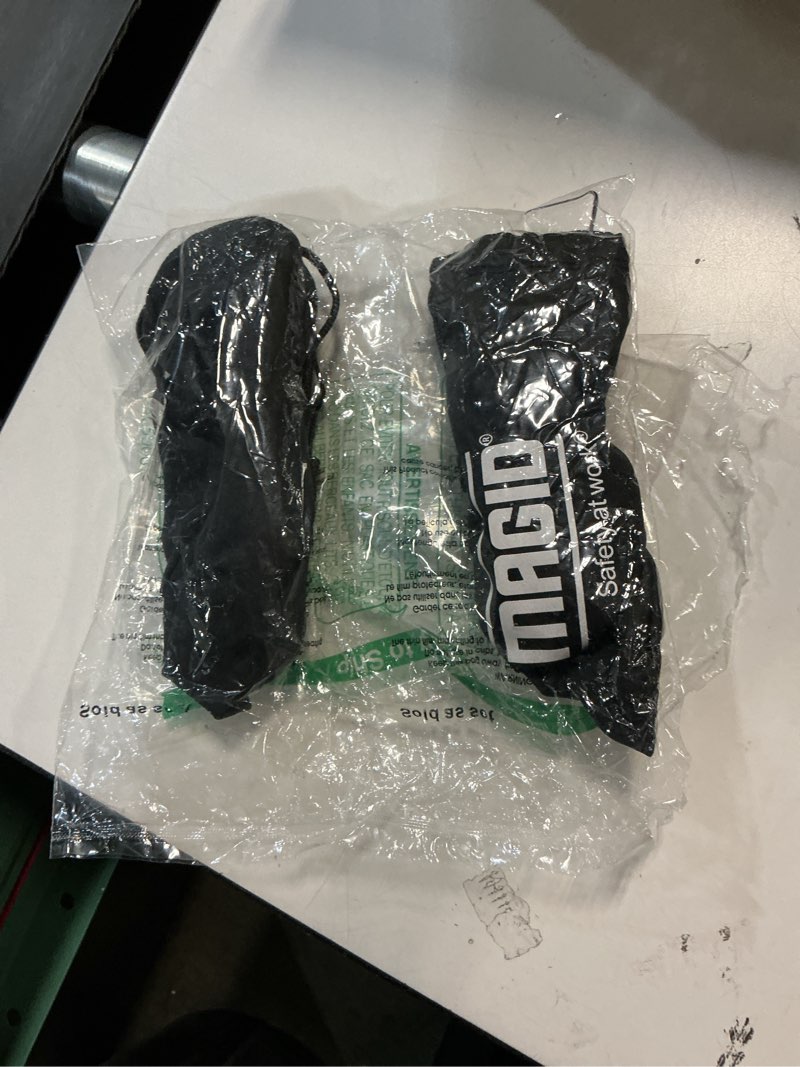 Condition photo showing New/Like New for MAGID Y50 Safety Glasses, ANSI Z87.1, Anti-Fog UV Protection, 2 Pack Combo Lens 1 Clear 1 Gray, Side Shields, Black Frame, 2 Pairs 2 Pairs Combo Lens | Clear & Gray