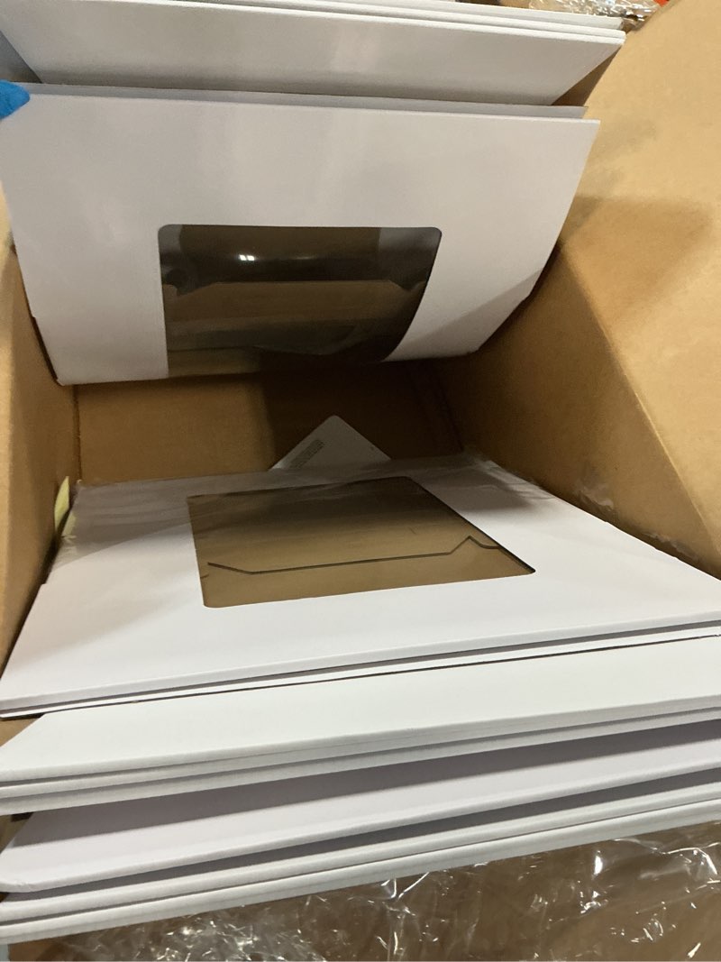 Condition photo showing Good Condition for 3 Pack Tall Cake Boxes for Tier Cakes 14x14x16 Inch Disposable Layer Tall Baking Carrier with Window Large Tierd Bakery Take Out Transport Containers with Handle for Wedding, Birthday, Party 14x14x16-3 pack