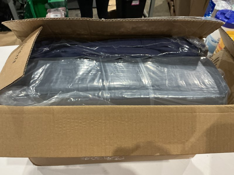 Condition photo showing New/Like New for ipynbap outdoor chair cushions set of 4 -waterproof outdoor seat cushions for patio furniture, patio chair cushion with handle and ties, square out door chair pads,19" x 19" x 3", navy blue navy blue 19x19x3-square