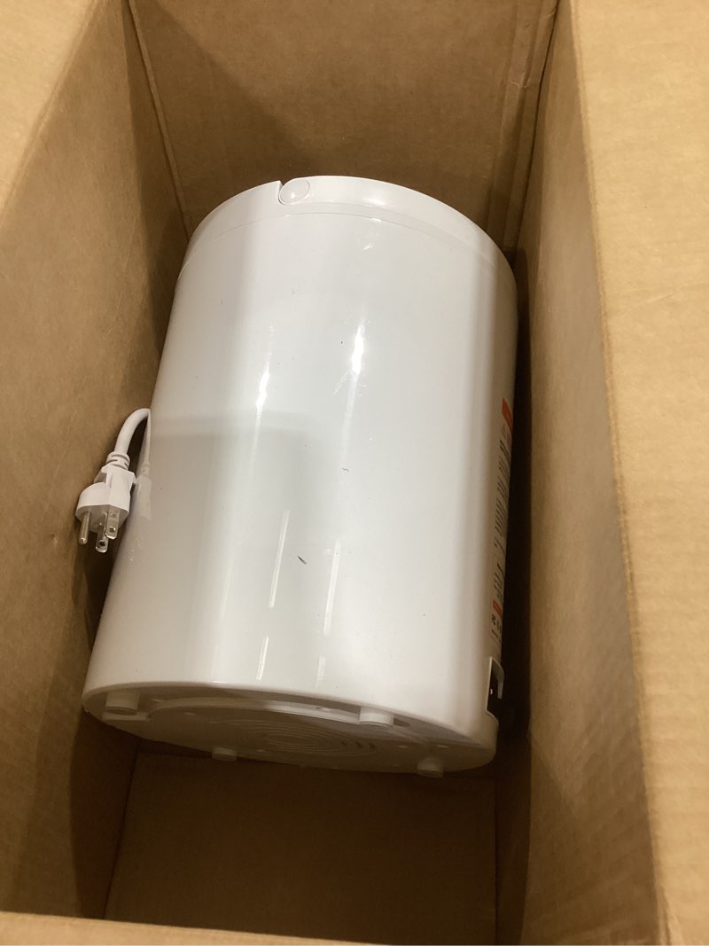 Condition photo showing As Is for 3L Stainless Steel Humidifier for Bedroom, Warm Mist Humidifiers Easy Clean, Steam Humidifier for Living Room, Whisper-Quiet and Filterless, with Sleep Mode and Timer, Auto-off Setting