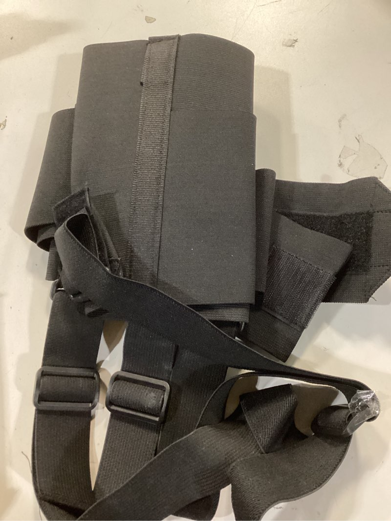 Condition photo showing Good Condition for CHAMPION Industrial Belt Back Brace Abdominal Support Shoulder Straps, Black, X-Small X-Small Black (Wt Straps)