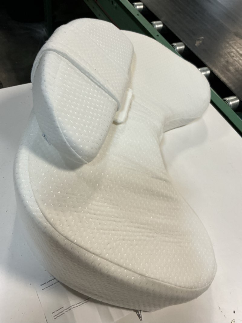 Condition photo showing As Is for zomaple bedsore positioning pillow for bedsore prevention and faster recovery - heat regulating bed sore cushion for butt lifting and easy positioning - non-skid removable cover, bpp20001