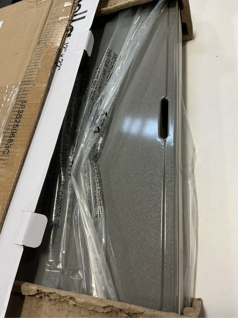 Condition photo showing Good Condition for bella 12" x 22" Electric Griddle with EverGood™ Ceramic Nonstick Coating, Removable Temperature Probe, Dishwasher-Safe Drip Tray & Cool Touch Handles, Cook up to 15 Eggs, 1500 Watt, Oatmilk 12" x 22" Oatmilk