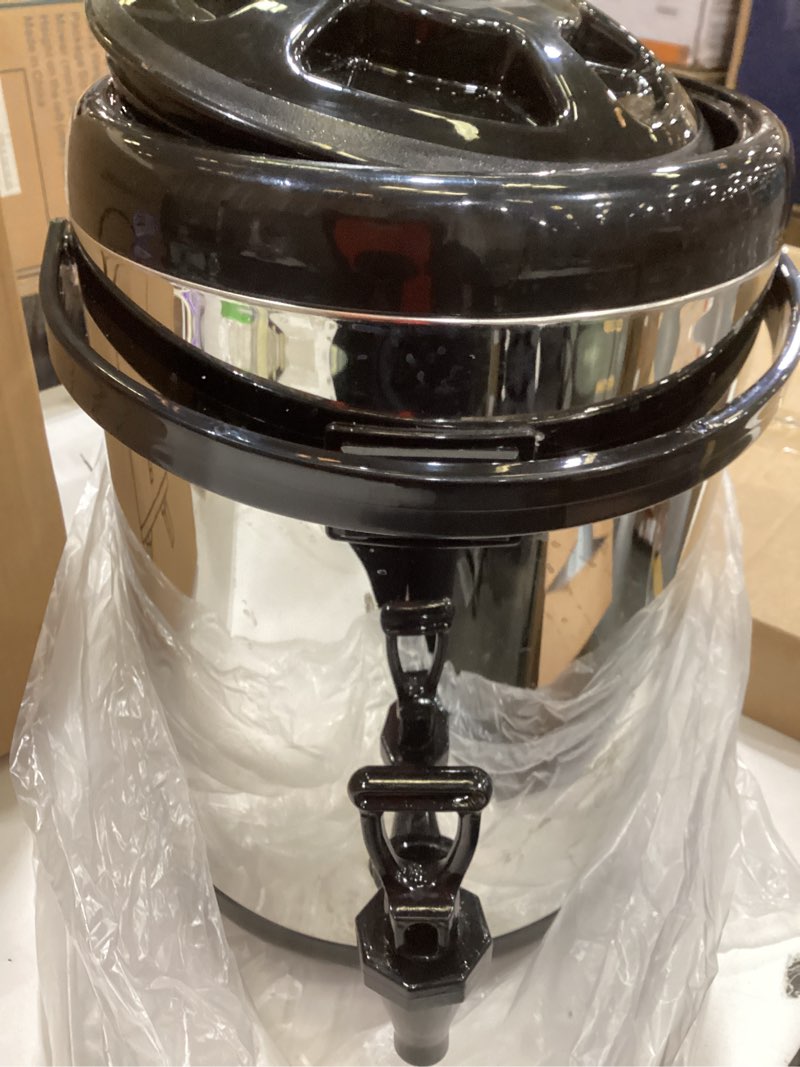 Condition photo showing Good Condition for insulated beverage dispenser with spigot,2.2 gallon/8l coffee and drink server,non-electric thermal hot and cold beverage dispenser for juice chocolate tea milk 2.2 gallons
