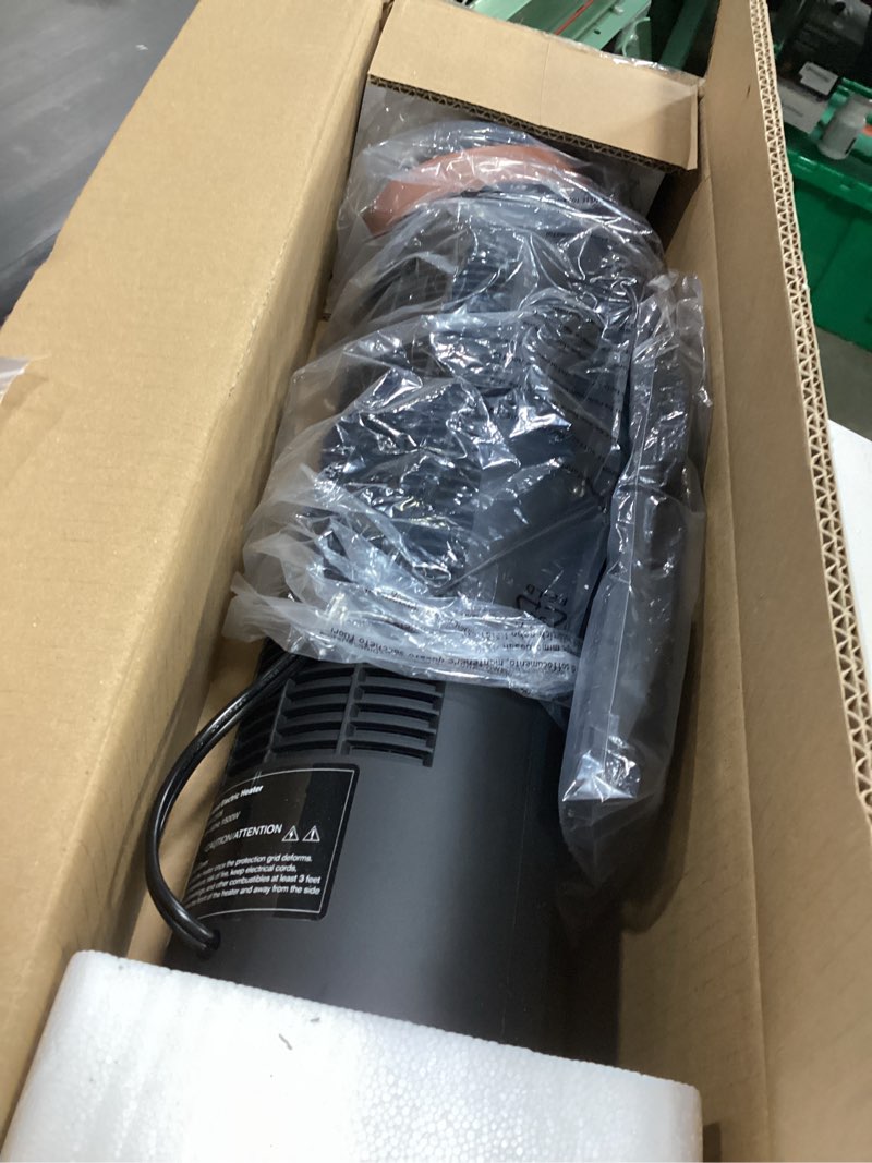 Condition photo showing Good Condition for 24" space heater with 4 heat modes, 70° oscillation, overheating & tip-over protection portable electric heaters for indoor use, 1500w ptc ceramic heaters for large room/office/bedroom
