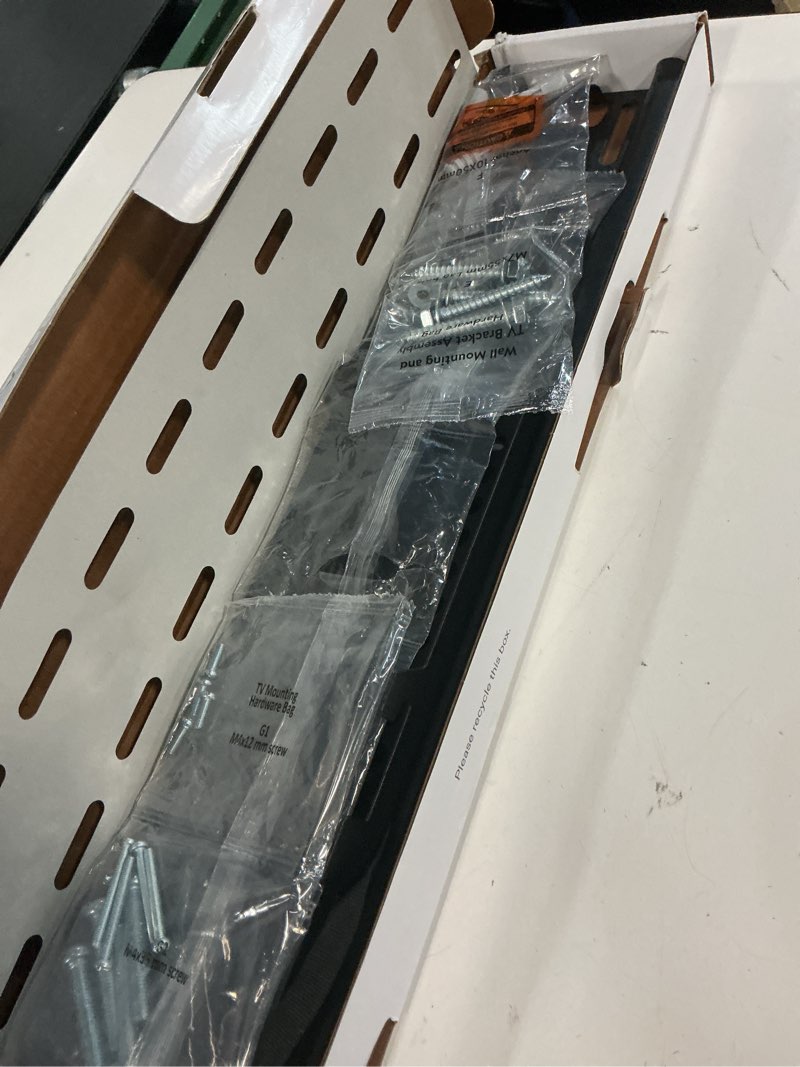 Condition photo showing Good Condition for onn. fixed tv wall mount for tvs 32" to 86", holds up to 120 lbs