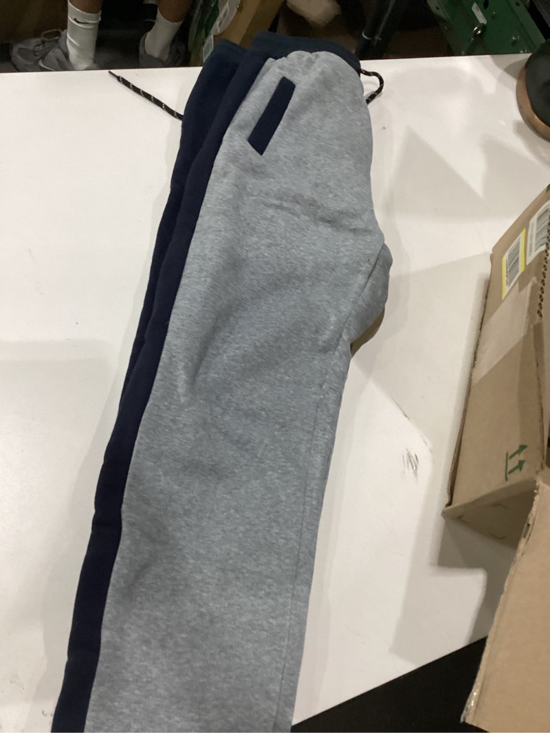 Condition photo showing Good Condition for marine royal track suits for men set full zip sweatsuit outdoor jogging men tracksuits small navy blue