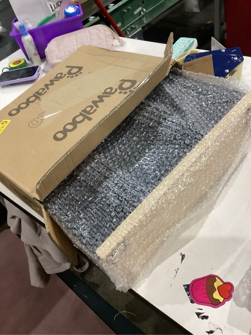 Condition photo showing Good Condition for 2026 Upgraded Dog Ramp for Couch, Foldable Small Dog Ramp for Sofa, 4 Adjustable Height from 13'' to 21", Portable Stable Pet Steps with Non-Slip Pad, Pet Ramps Use for Sofa Couch Stairs A-wood Color 80×30cm-for couch