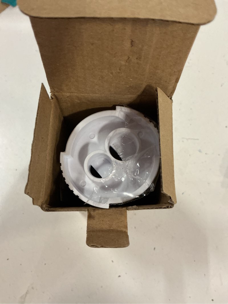 Condition photo showing As Is for glacier fresh water filter compatible with xwfe (built-in chip), replacement for ge xwfe, xwf refrigerator water filter nsf/ansi 42 certification pack of 1 1 count (pack of 1)