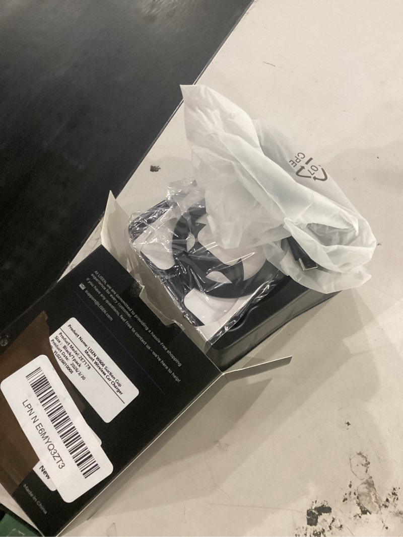 Condition photo showing New/Like New for lisen for 15w magsafe car mount charger, magnetic phone holders for your car, magnetic wireless car charger, suction phone mount for car accessories for iphone 17 pro max 16 15 14 13 12, pads & mats black