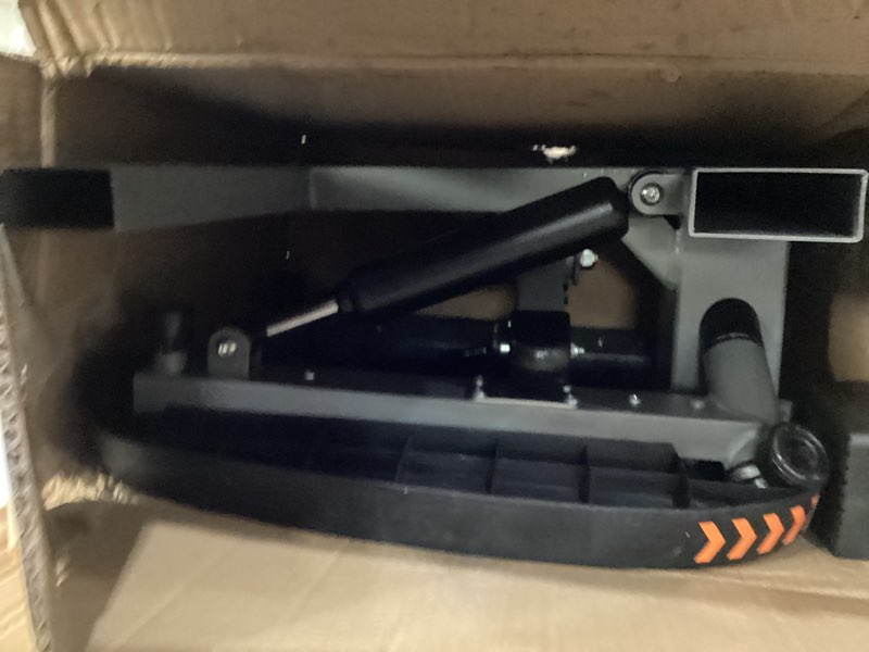 Condition photo showing Good Condition for sunny health & fitness mini steppers for exercise at home, stair step workout machine with resistance bands, full body cardio equipment, optional free sunnyfit app connection smart stepper black