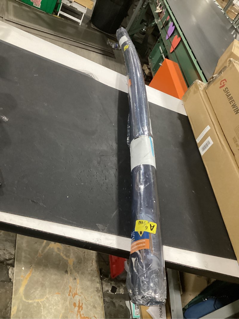 Condition photo showing As Is for 60 inch diameter clear round plastic table cover vinyl tablecloth clear pvc placemats circle desk pad dining coffee table wood furniture protector wipeable water resistant table runner protector 60" x 60" round new clear