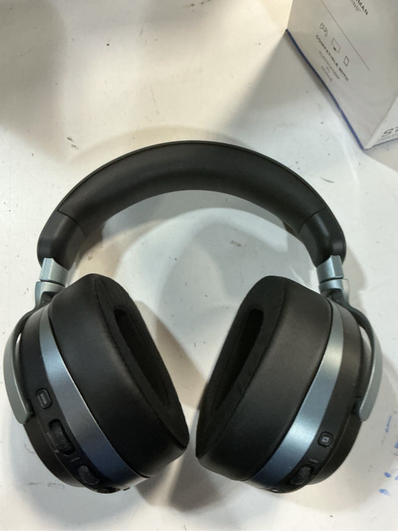 Condition photo showing As Is for turtle beach stealth 700 wireless multiplatform amplified gaming headset for ps5, ps4, pc, mobile – ai noise-cancelling mic, bluetooth, rechargeable battery, dual transmitters, black (renewed) playstation black