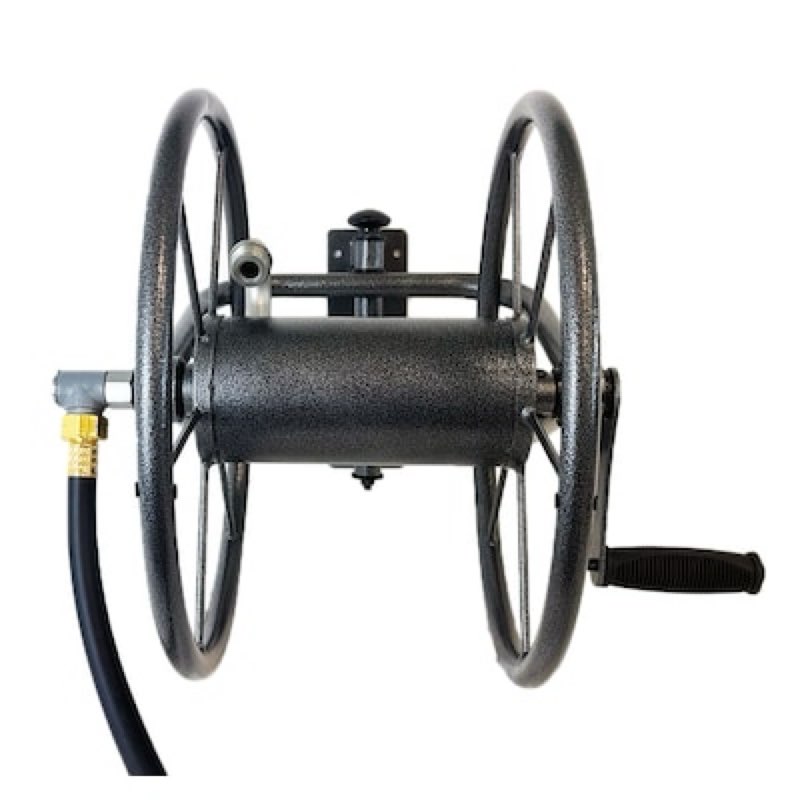 project source steel 125-ft wall-mount hose reel
