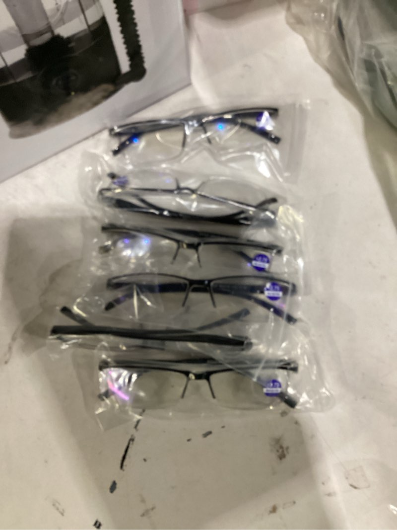 Condition photo showing New/Like New for gaoye executive style reading glasses men - durable readers with blue light filtering- comfortable fit with tr90 frames black 2.75 x