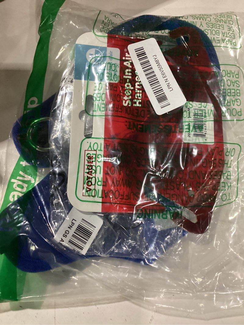 Condition photo showing Good Condition for voyager step-in air dog vest harness - royal blue, medium | 16 - 18" in chest, reflective bands, all weather breathable air mesh, cats compatible, lightweight, fast drying harness (royal blue) m (chest: 16 - 18")