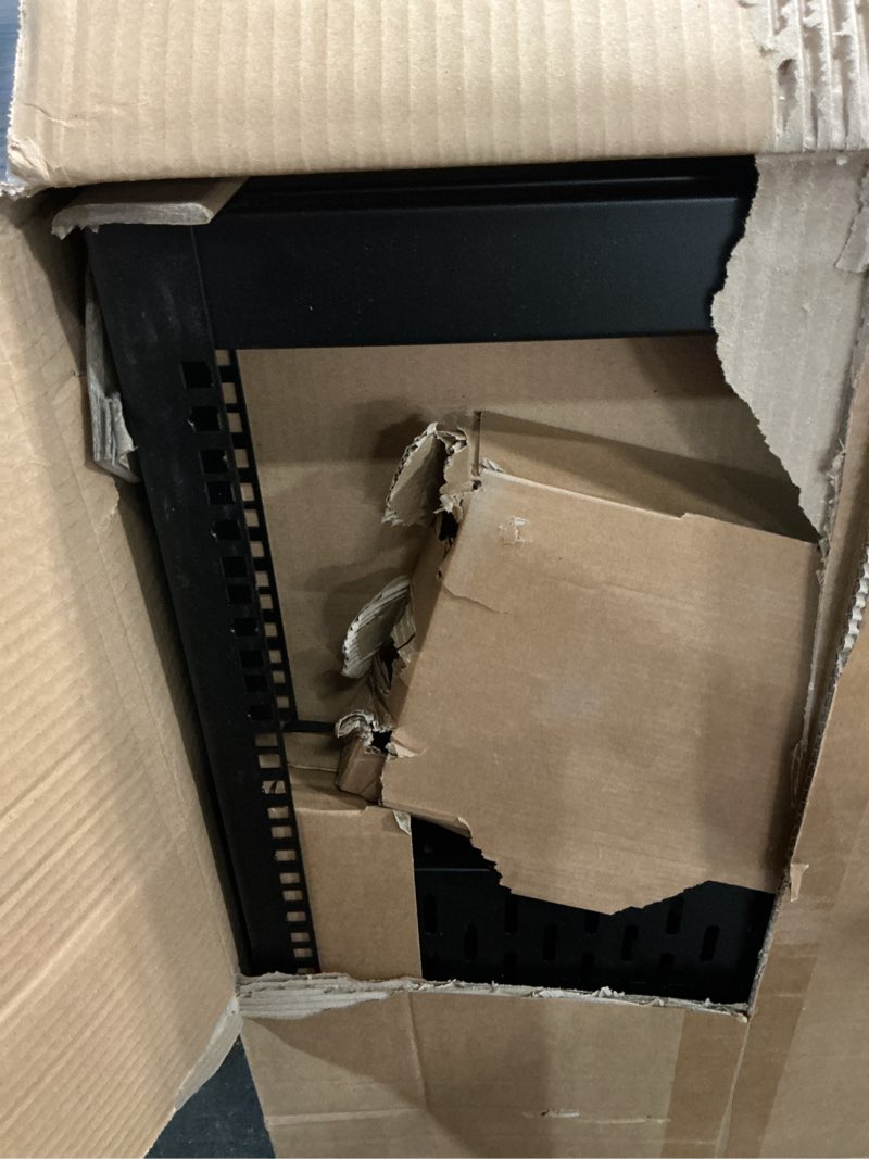 Condition photo showing Good Condition for TECMOJO 20U Open Frame Network Rack for IT & AV Gear, 4-Post With Casters, Mobile With 2 PCS 1U Server Shelf & Mounting Hardware, for 19" Network, Audio and Video Device 20U with Casters