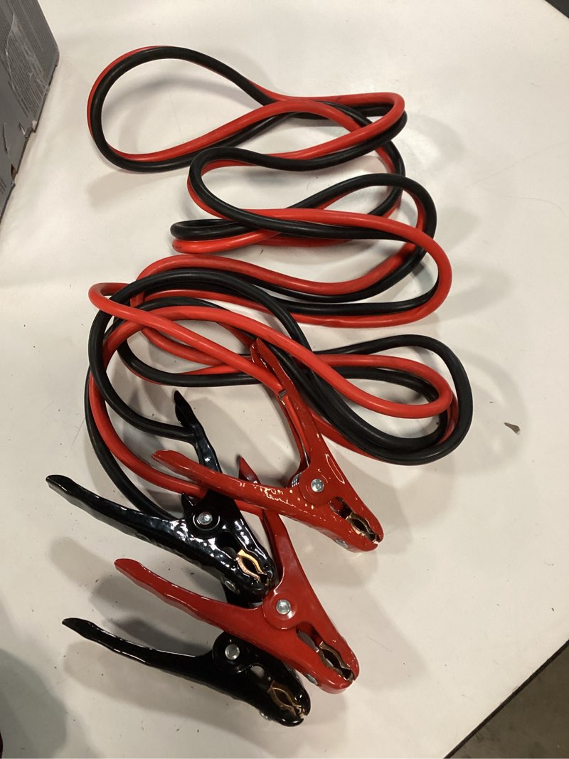 Condition photo showing Good Condition for everstart 12-foot 8-gauge heavy duty booster cables, 165 amps