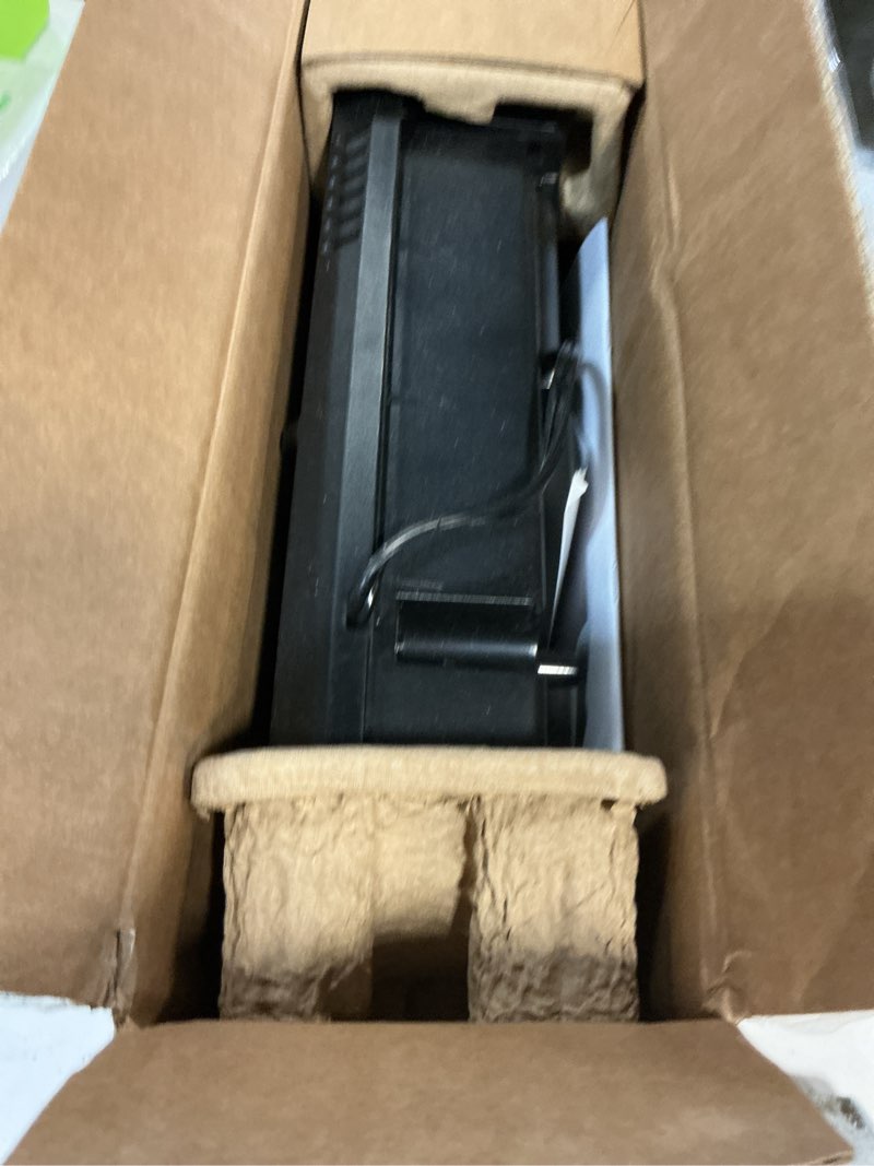 Condition photo showing Good Condition for amazon basics 8-sheet strip cut paper, cd, and credit card shredder with auto-off compact, portable design, no basket, extendable arm, black