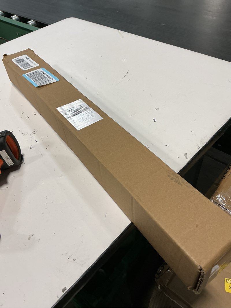 Condition photo showing New/Like New for lazblinds no tools no drill cordless zebra blinds for windows, dual layer light control for day and night, light filtering privacy roller blinds and shades for home, 23" w x 48" h, white white 23"w x 48"h