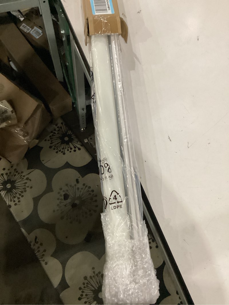 Condition photo showing Good Condition for lazblinds no tools no drill cordless roller shades, light filtering window sheer shades transparent uv protection roll up blinds for windows, 45'' w x 72'' h, white white sheer 45'' w x 72'' h