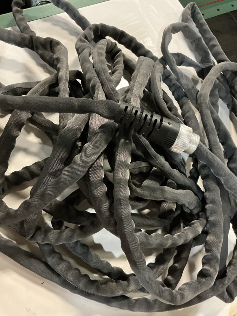 Condition photo showing As Is for teknor apex zero-g 5/8 in. d x 50 ft. l heavy duty commercial grade garden hose