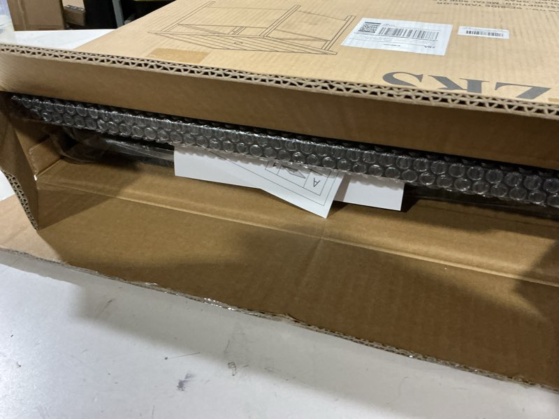 Condition photo showing Good Condition for lzrs adirondack square outdoor side table with umbrella hole, pool composite patio table,hdpe end tables for backyard,pool, indoor companion, easy maintenance & weather resistant(light grey) g:square table with umbrella hole light grey