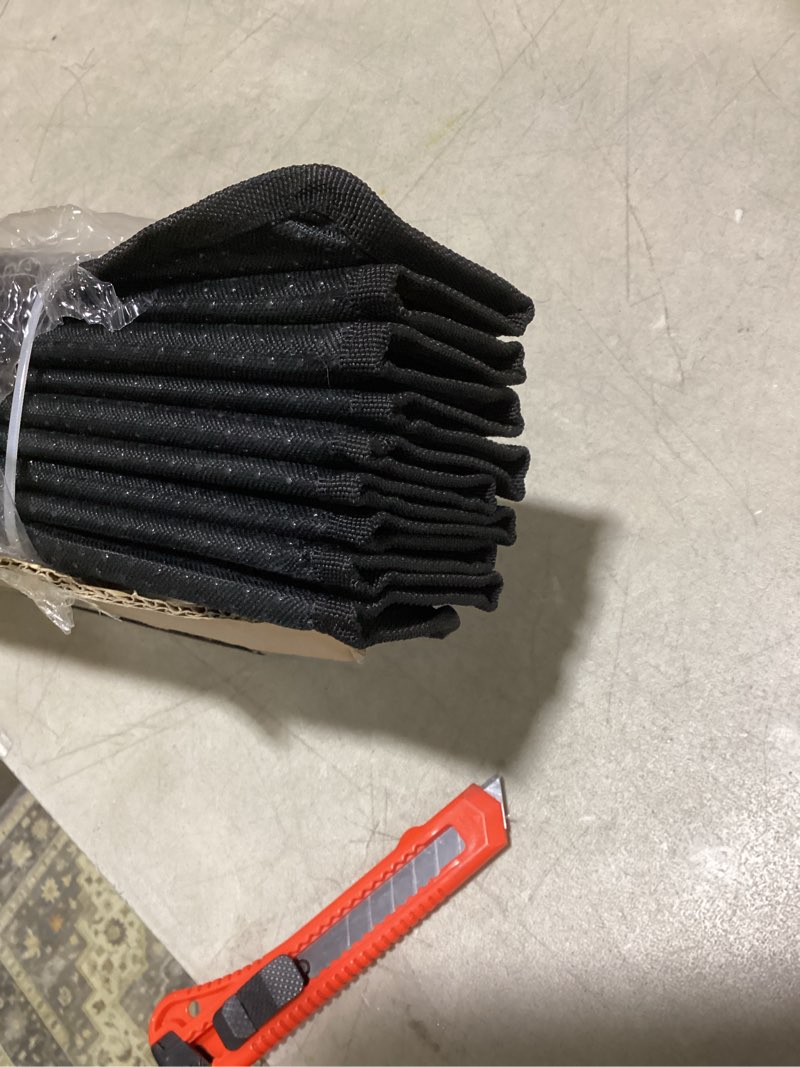 Black case with metal plates 