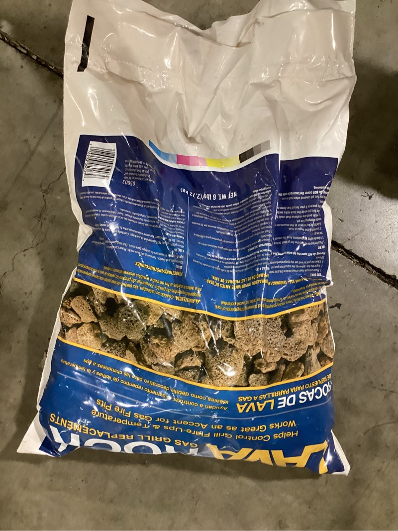 Condition photo showing New/Like New for Universal Vented Gas Log Lava rock