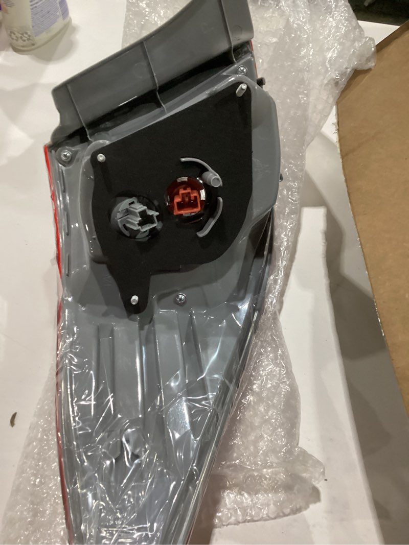 Condition photo showing As Is for Silscvtt Outer Passenger Side Rear Brake Tail Light Assembly Replacement for Corolla 2014-2016 Right