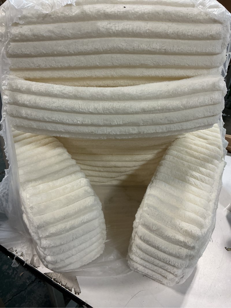 Condition photo showing Good Condition for ENITYA Back Pillow for Bed Sitting up, Reading Pillow for Sitting in Bed Adult, Back Support Chair Pillow for Sitting up Reading/Resting/Post Surgery/Watching TV/Gaming,Ivory Ivory XL(5'3"-5'11")