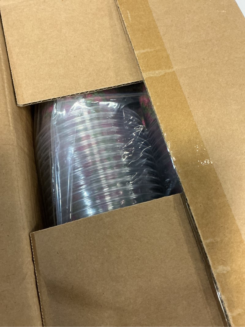 Condition photo showing New/Like New for 100pcs 16oz graduation party plastic cups class of 2026 graduation disposable cups pink flower plastic tumblers disposable drinkware for 2026 high school college school grad party supplies graduation pink flower plastic cup