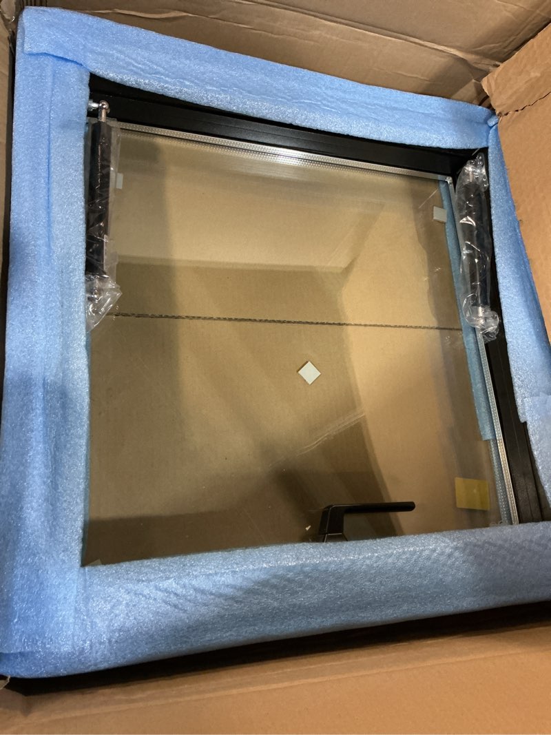 Condition photo showing Good Condition for Skylight Window for House Roof, Tempered Glass Roof Hatch, Sloped Flat Roof Window for Attic and Sun Room (23.6 x 23.6 in)
