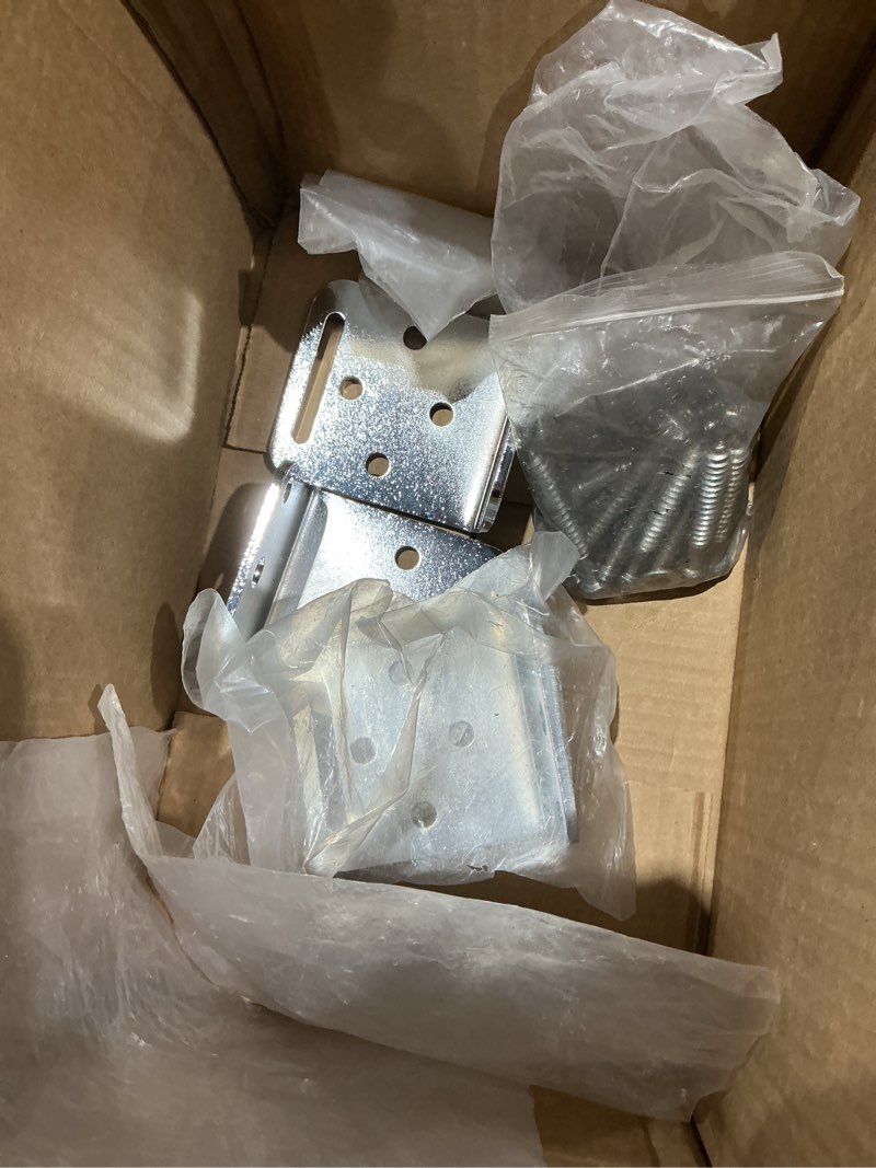 Condition photo showing As Is for benelabel 2/4/6 pack 2\" 24\" ground anchors screw in shed anchor with l bracket trampoline anchor spiral swingset anchors for swing set, mobile home, fence, playset, tent, canopy, carport 6pack 24inch length 2.7'' dia blade