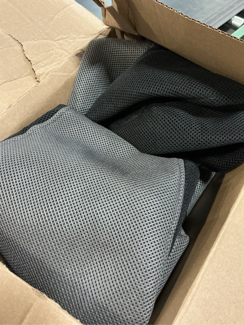 Condition photo showing Good Condition for golf cart seat covers front & rear set for ezgo txt rxv | also fits club car ds - 2000-up | breathable mesh | cool & sweat-proof | machine washable | easy to install, black&grey rear + front seat ezgo txt rxv club car ds 2000-up grey & black