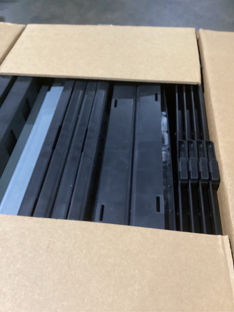 Condition photo showing New/Like New for keter premium one 35-in w x 74-in h x 18.5-in d freestanding plastic garage cabinet in black