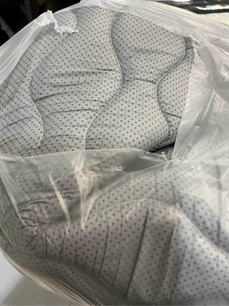 Condition photo showing item condition for Blissful Diary Baby Play Mat, 59x59 Thick and Larger Soft Cushioned Foam Mat for Floor, Non-Slip Washable Playmat for Toddlers, Earth Tones Design Earth Tones 59" X 59"