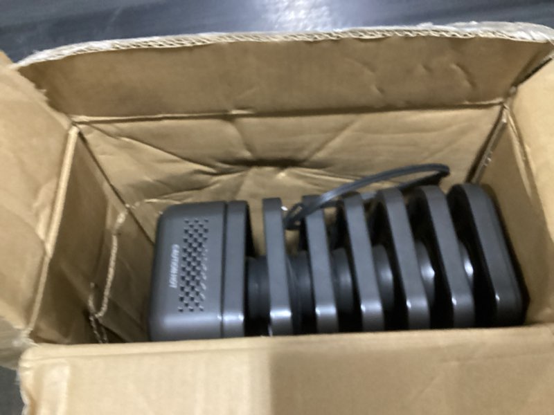 Condition photo showing Good Condition for dreo radiator heater, dual knobs, 8 safety protection, 1500w electric space heaters for indoor use large room, energy saving, quiet oil filled radiator for bedroom, adjustable thermostat gray