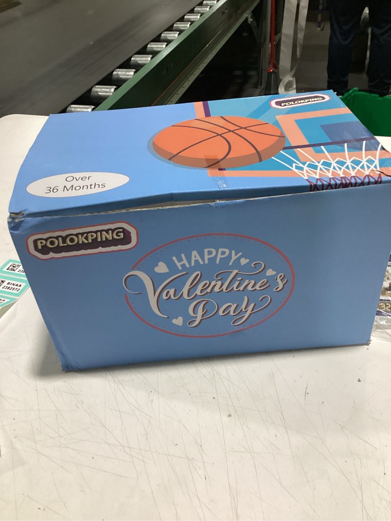 Condition photo showing New/Like New for Valentines Day Gifts for Kids Classroom, 24 Pack Valentines Day Cards with Basketball Shooting Game,