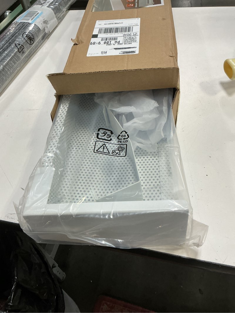 Condition photo showing New/Like New for 5ft Steel Easy Slip-On Baseboard Heater Cover with End Caps for Bathroom & Hydronic System for Replacing Old Cover, White Cover 5ft ?With End Caps?