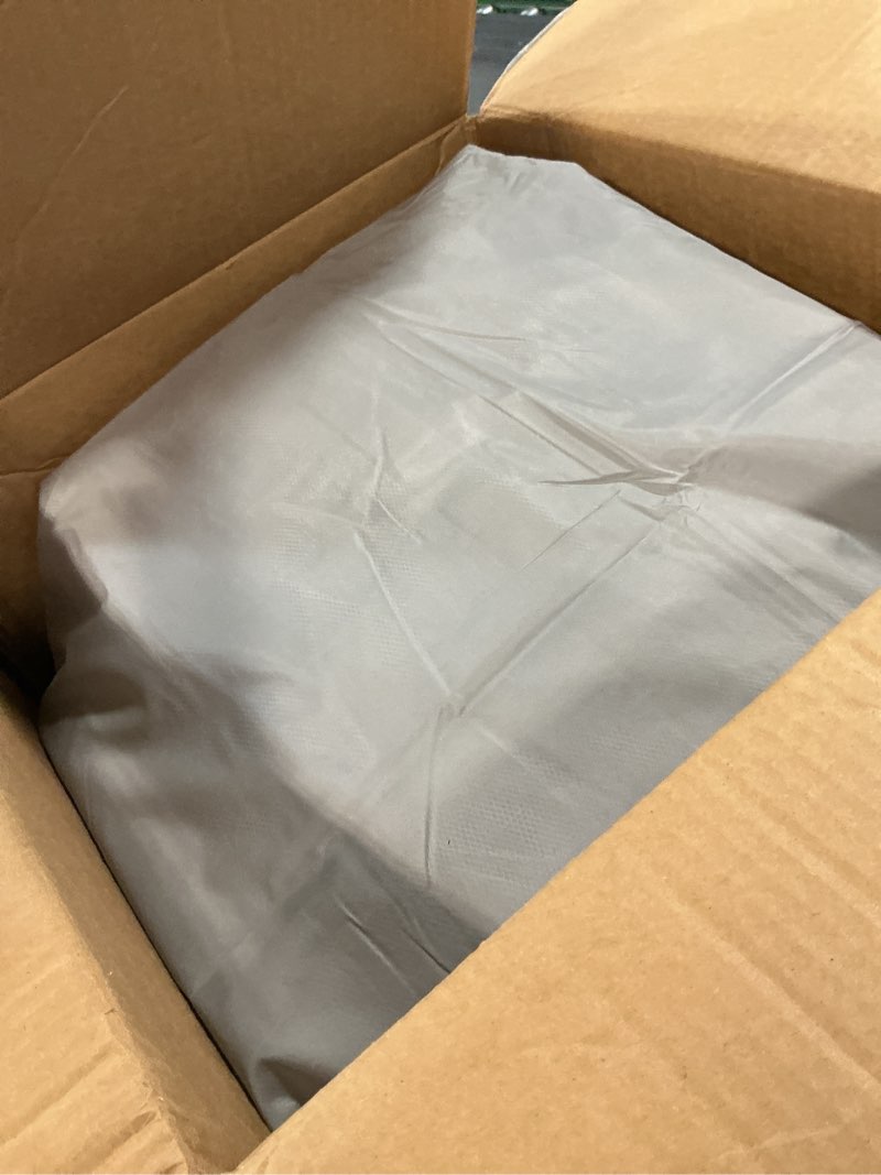 Condition photo showing As Is for 65" ×50" Large Baby Playpen with Mat, Baby Playard for Babies and Toddlers, Play Pens for Indoor & Outdoor, Sturdy Safety Play Yard with Soft Breathable Mesh, Anti-Fall, Grey 65*50 IN+MAT Grey