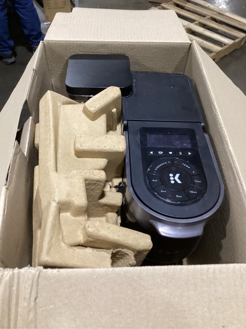 Condition photo showing As Is for Keurig K-Supreme Plus SMART Coffee Maker, Single Serve K-Cup Pod Coffee Brewer, BREWID and MultiStream Technology, 78 Oz, Black Black Maker