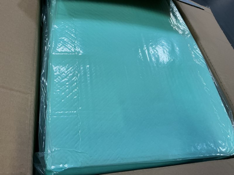 Condition photo showing Good Condition for green lifestyle underpads - chucks pads disposable adults, for use as incontinence, pet, pee pads for dogs, cats, bunny, seniors (pack of 50 - 36x36) green 50 pack - 36x36