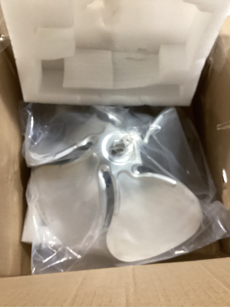 Condition photo showing Good Condition for 97009317 attic fan ventilator motor and fb99100 attic fan blade fits 1050 and 1200 cfm replace 355br, 355-c, 355-d, 355-e, 355-f, 358-a, 358-b, 358-c, 358-d, 358-e