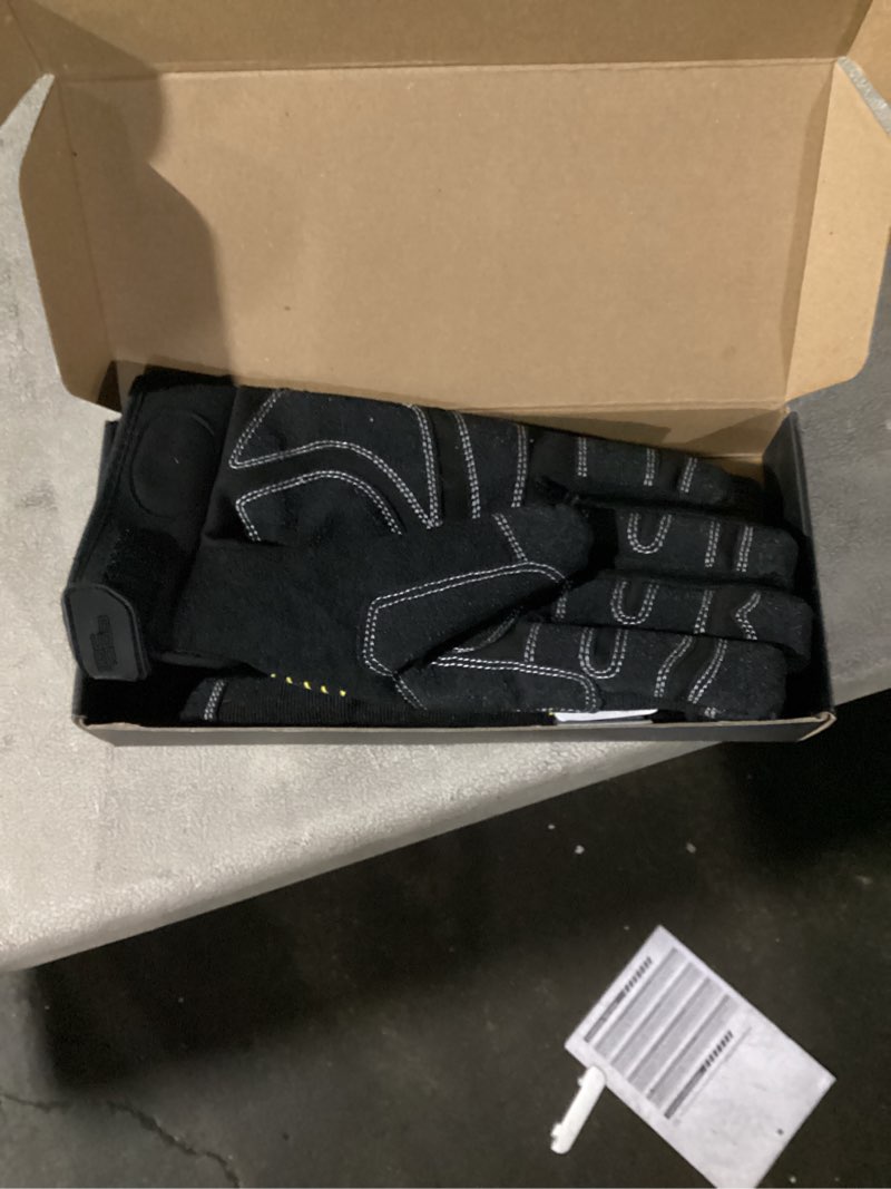Condition photo showing Good Condition for COOLJOB Winter Work Gloves for Men, 3M Thinsulate Thermal Gloves reinforced with PVC anti-slip pads Black X-Large